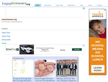 Tablet Screenshot of enjoyfreeware.org